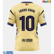 Barcelona Lamine Yamal #10 Gostujuci Dres 2025-26 Kratak Rukav